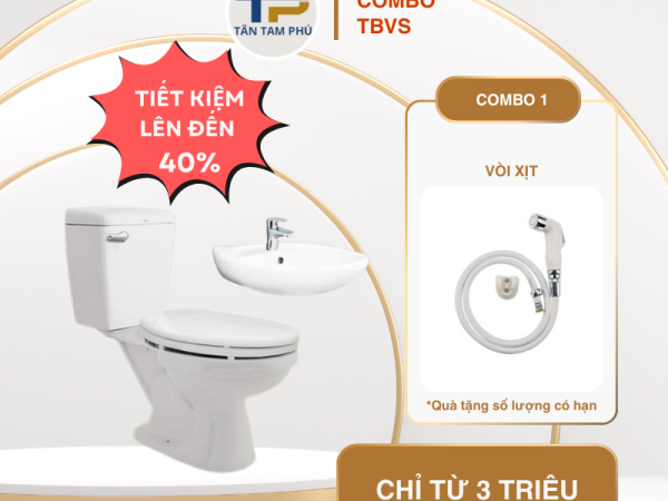 Combo thiết bị vệ sinh